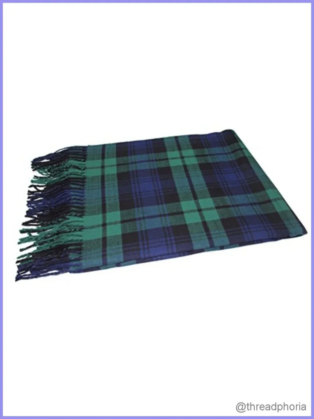 Women's Oversized Scottish Clan Tartan Plaid Cashmere Feel Shawl Wrap Winter